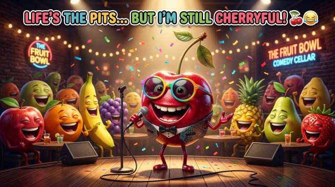 Short Cherry Puns for Quick Laughs