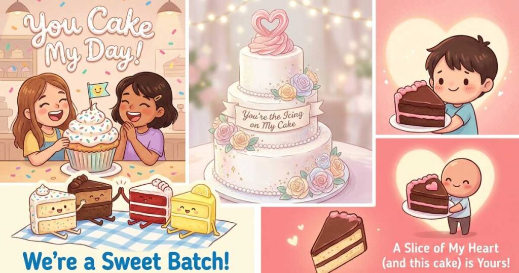 💕 Cake Puns for Friends and Love