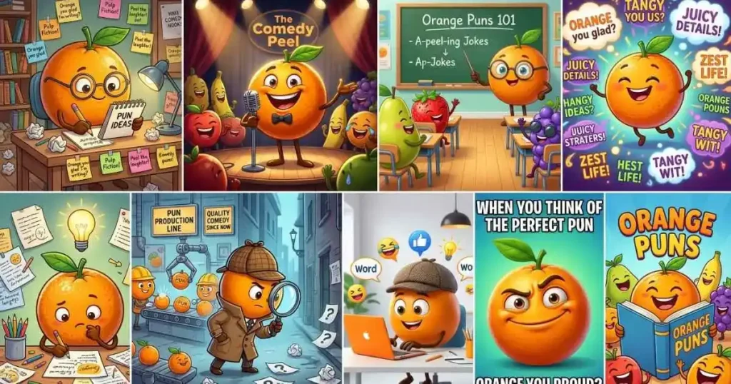 How to Write Your Own Orange Puns